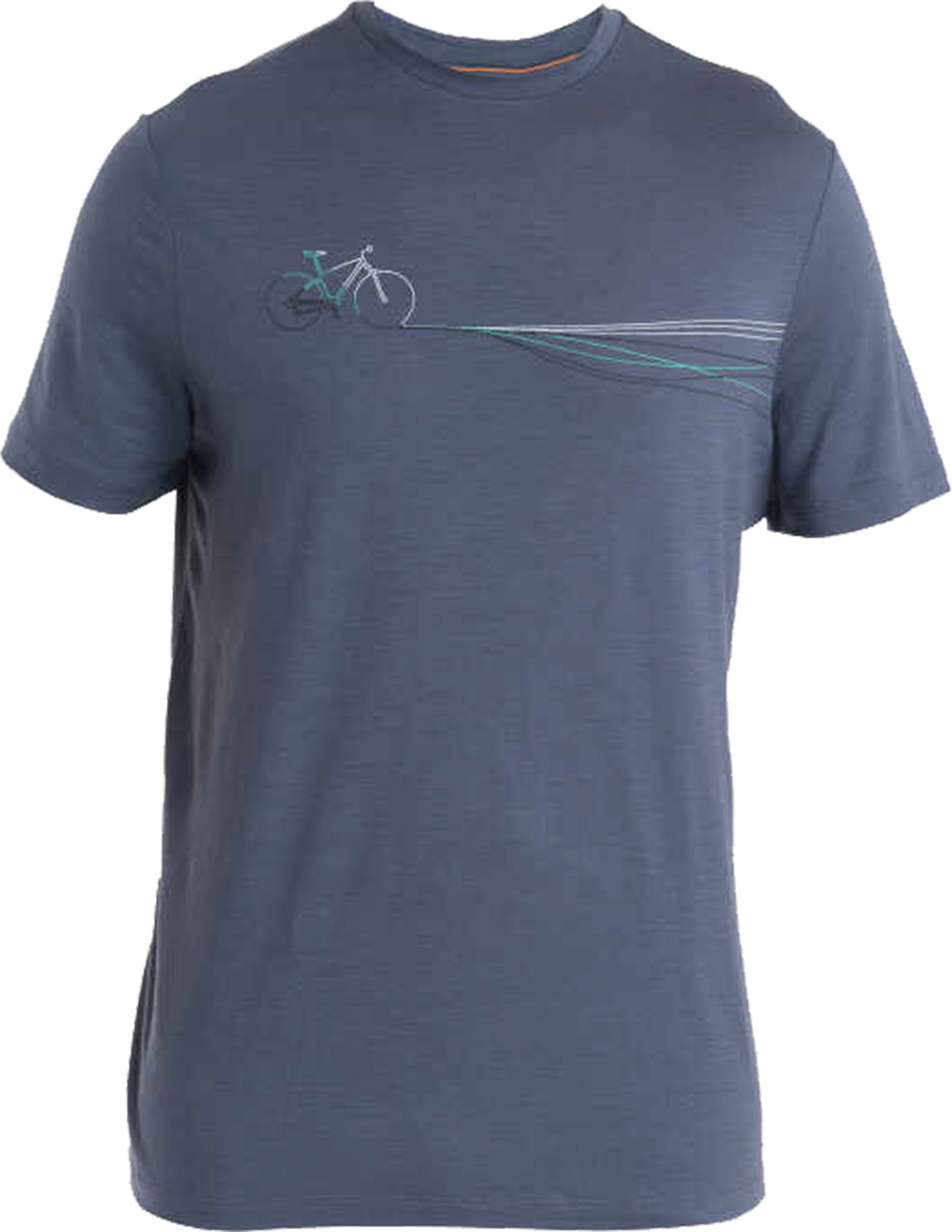 TECH LITE III CADENCE PATHS Herren-Merino-Kurzarms / graphite / XL
