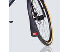 LATZ URBAN Spritzlappen / Schutzblechverlängerung für Strebenbefestigung / schwarz / URBAN 66mm
