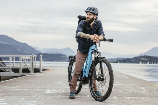 GOROC 2 2.10 E-City- und Alltagsvelo 25km/h / coast blue black matt / XL