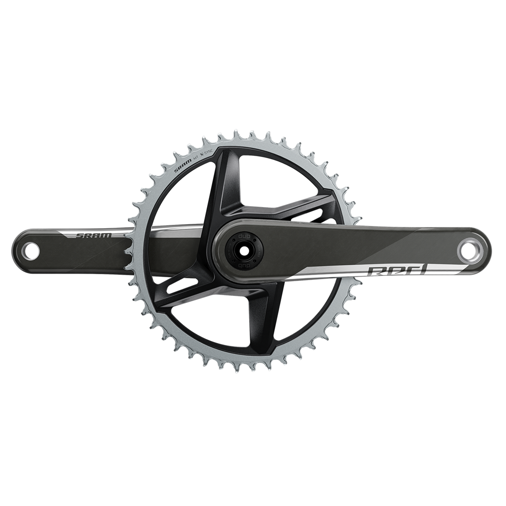 Crankset Red eTap AXS 1x DirectMount DUB / natural carbon / 175mm/40t
