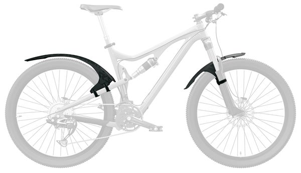 MUDROCKER REAR MTB-Schutzblech / schwarz