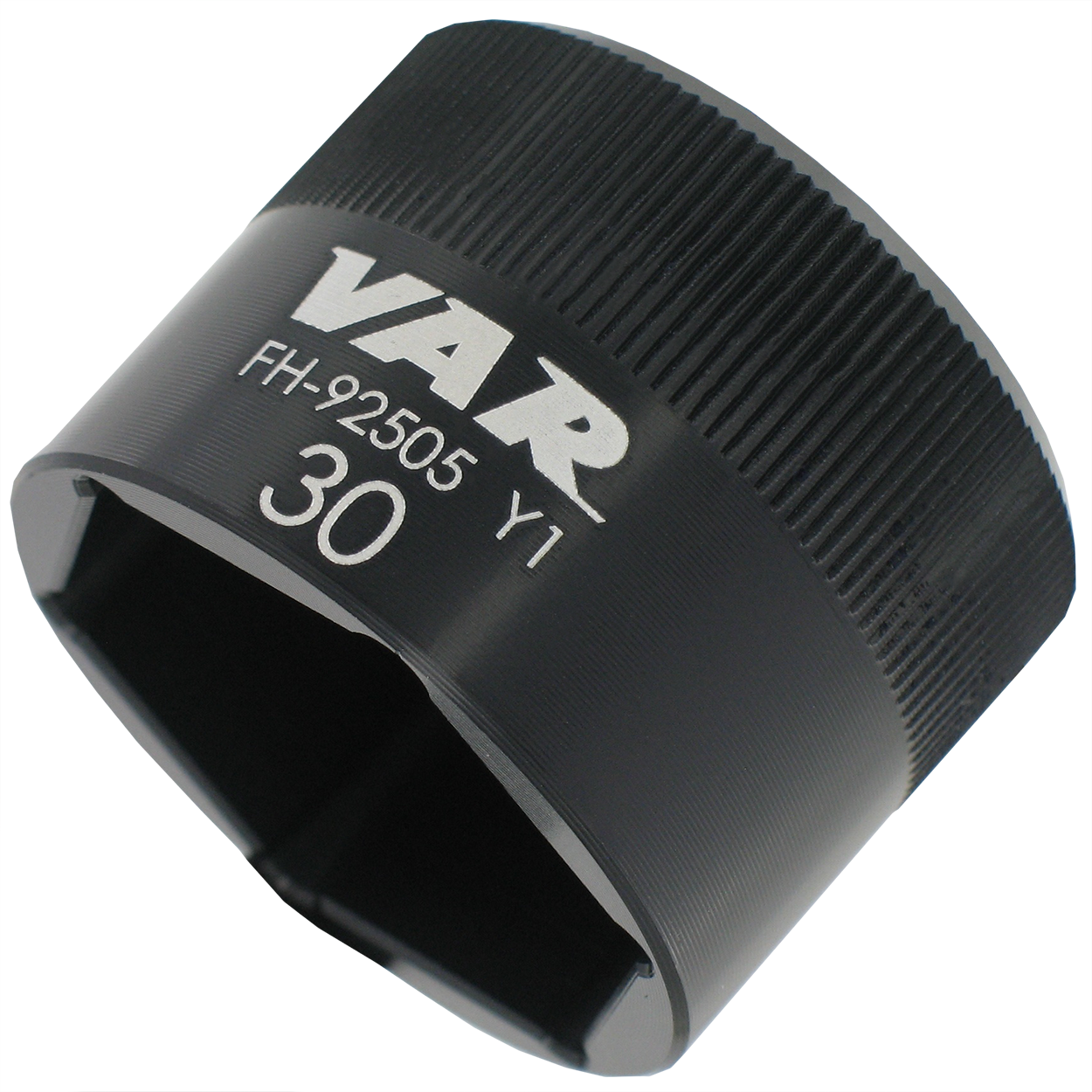 Steckschlüssel 6-Kant schwarz / schwarz / 30 mm