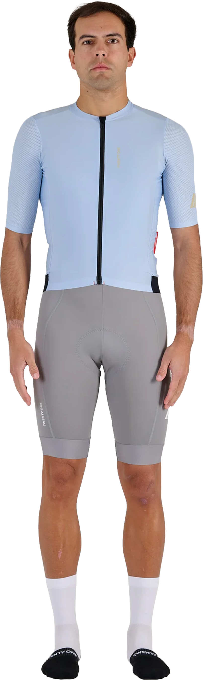 AERO LIGHT Herren-Kurzarmtrikot / ice blue / L