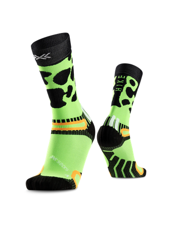 Unisex Hike Discover Crew / fluo green frog / 35-36