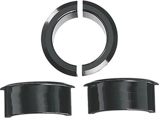 LENKERHÜLSE 31.8mm =>35mm / schwarz / 31.8mm