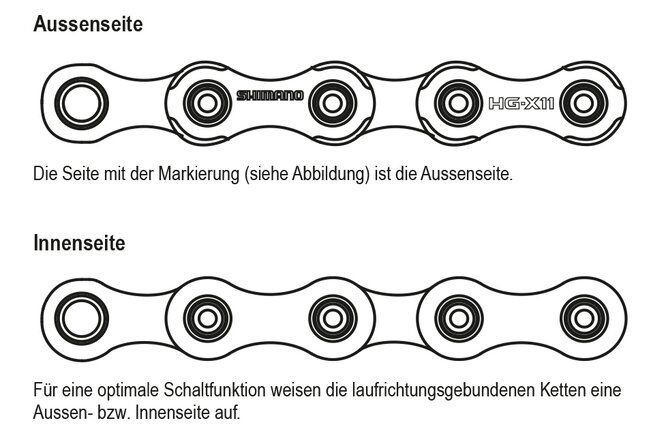 XT / ULTEGRA HG701 SIL-TEC 11fach Kette mit Quick-Link / silber / 11FACH