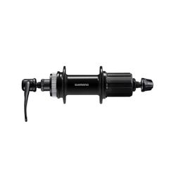 Shimano Hinterradnabe FH-QC400 / schwarz / 36L, Disc, CL, 135/5mm, (8-11Gang)