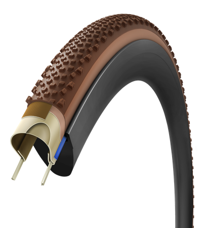 Pneu Terreno Pro T60 Mixed / natural brown / 700x35c, 35-622