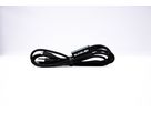 TRIDENT Ladegabel / black / 1m, USB-C, Micro-USB, Lightning