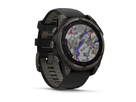 FENIX 8 SOLAR SAPPHIRE Multisportuhr / carbongrau / 47mm Sapphire, 22mm Armband
