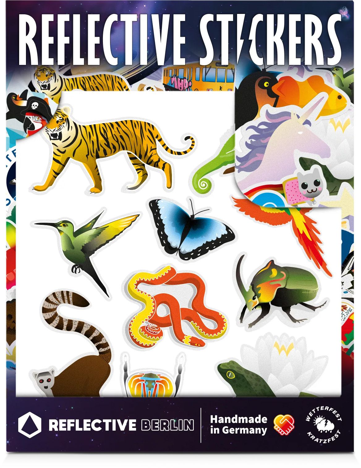 REFLEXSTICKER KID SET / dschungel