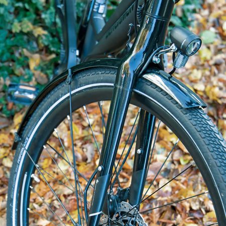 BLUEMELS BASIC Schutzblech-Set für Festmontage (26", 28") / schwarz / 28" 35mm