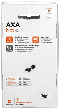Scheinwerfer NXT Steady Switch / schwarz / 45 Lux, 100x45x45
