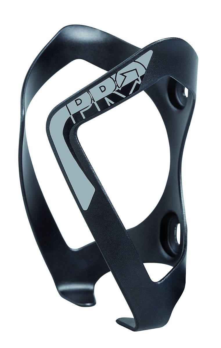 Bidonhalter Alu / schwarz-grau