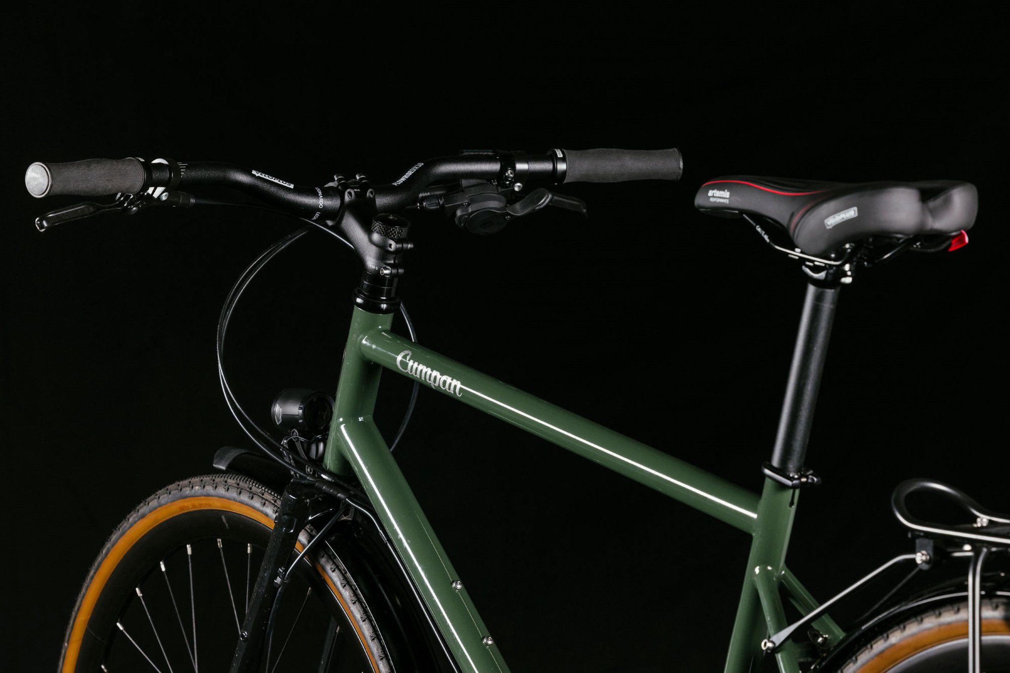 CUMPAN PATRUN City- und Alltagsvelo / kieferngrün / M