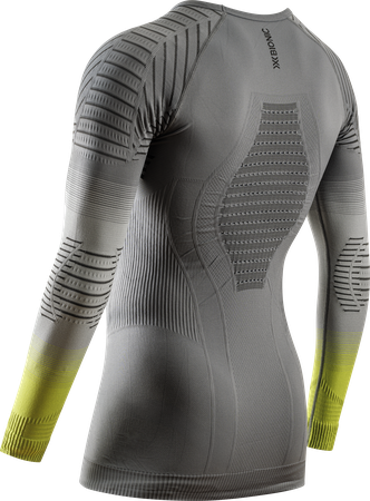 Men Invent FX Shirt LS / rhino grey light grey canary / XL