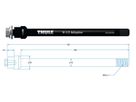 STECKACHSADAPTER / M12 x 1.0 217-229mm