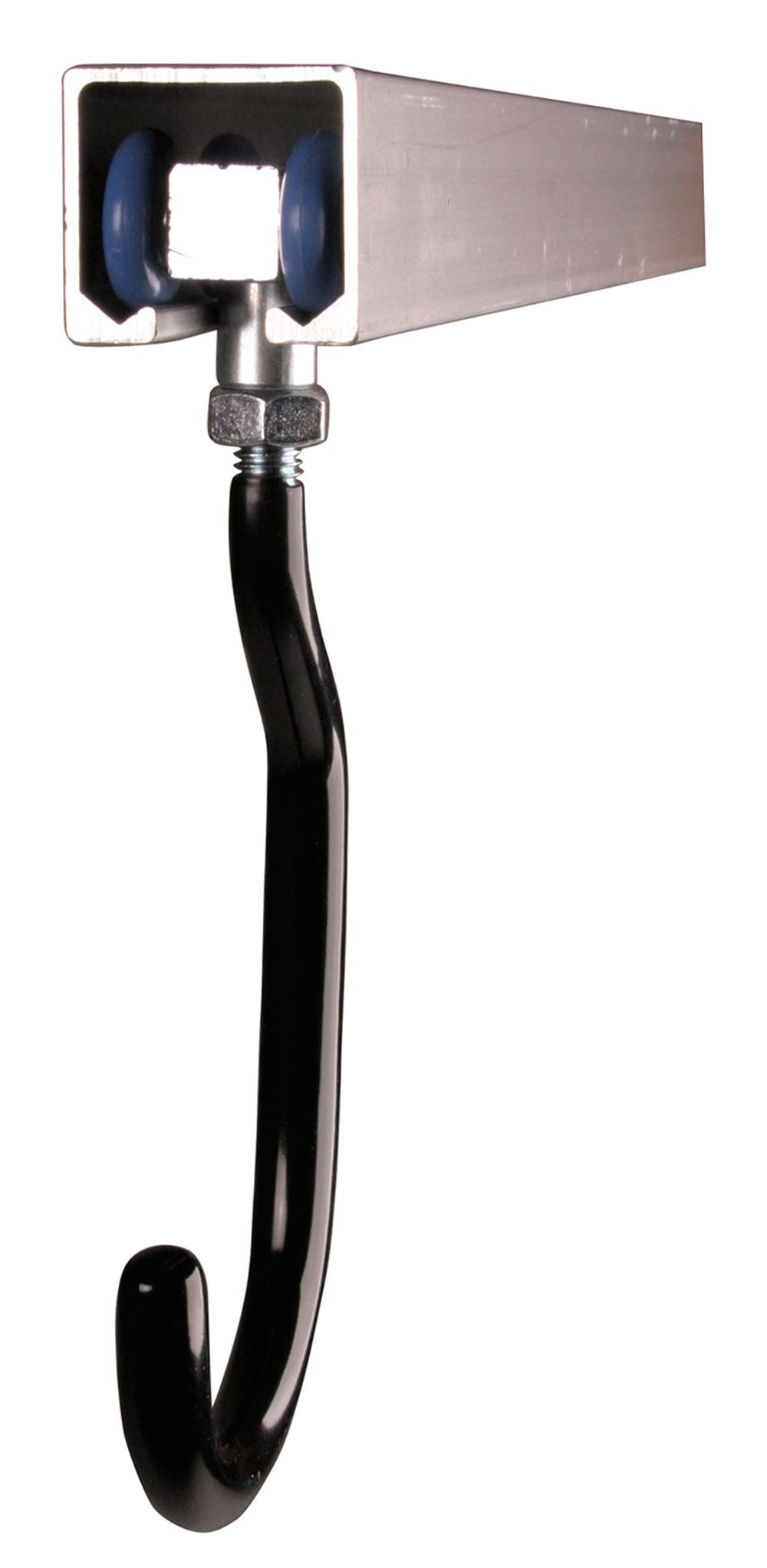 ROLLERFLEX Velohängesystem, Reifenbreite bis 2.3" / silber / 4er