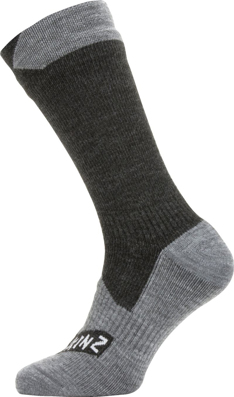 WP ALL WEATHER MID wasserdichte Unisex-Socken / anthrazit / L=43-46