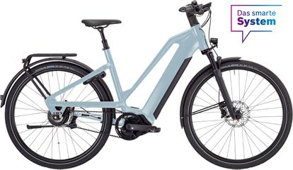 eCOMFORT NEO+ e-City- und Alltagsvelo / milk blue / 54 CM
