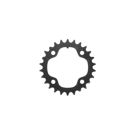 Chainring MTB 64 BCD 24T 9/10 SP / black / 64x24T