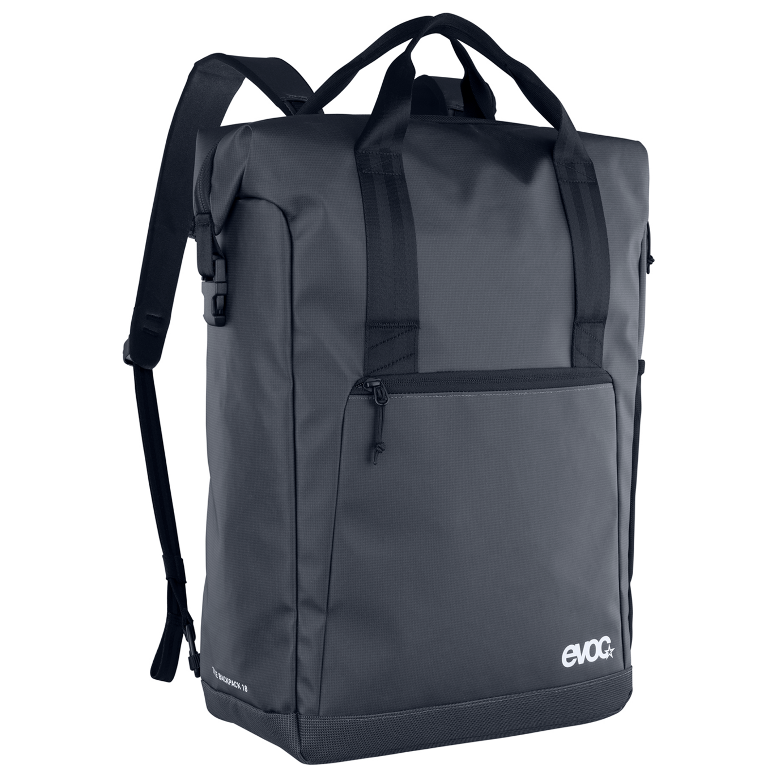 Tote Backpack 18L / carbon grey/black