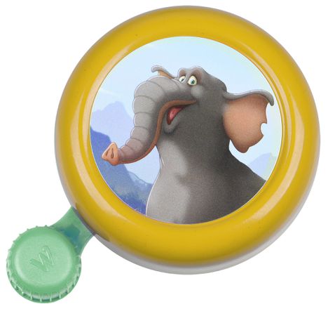 Kinderglocke Animal Kingdom Stahl gelb / gelb