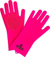 Deep Scrubber Gloves / Pink / L