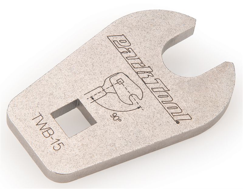 TWB-15 Pedalschlüssel 15mm für 3/8"-Knarre / silber / 15mm