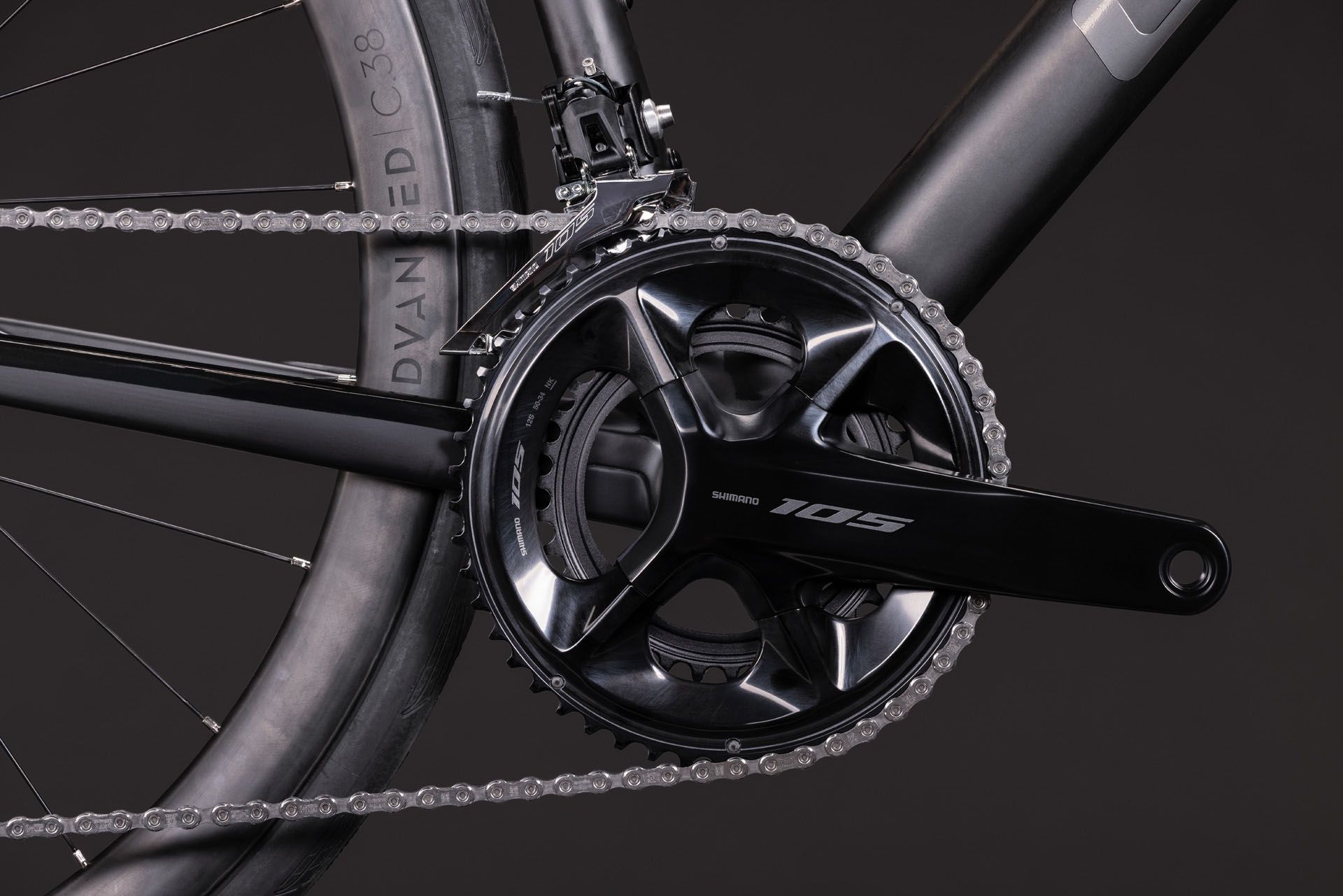 ATTAIN C:62 RACE Rennvelo / carbon/coalchrome / 53 CM