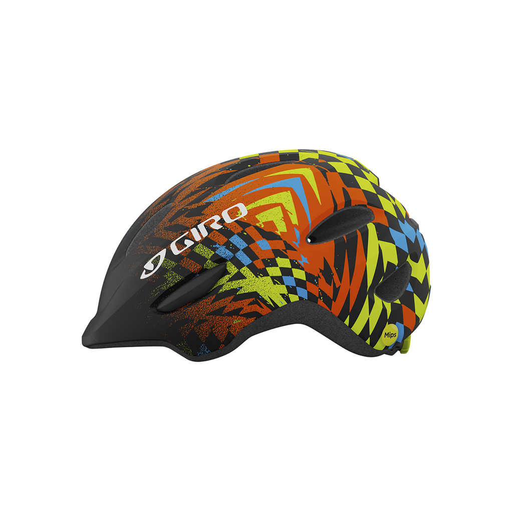 Scamp Helmet / matte black check fade / XS