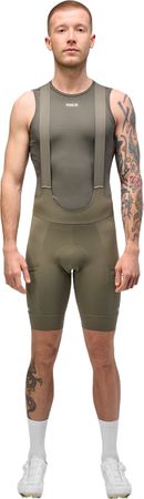 ODYSSEY Herren-Gravel-Trägerhose / military green / L
