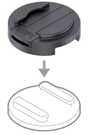 Adapter Phone Case SPC+ auf SPC / schwarz