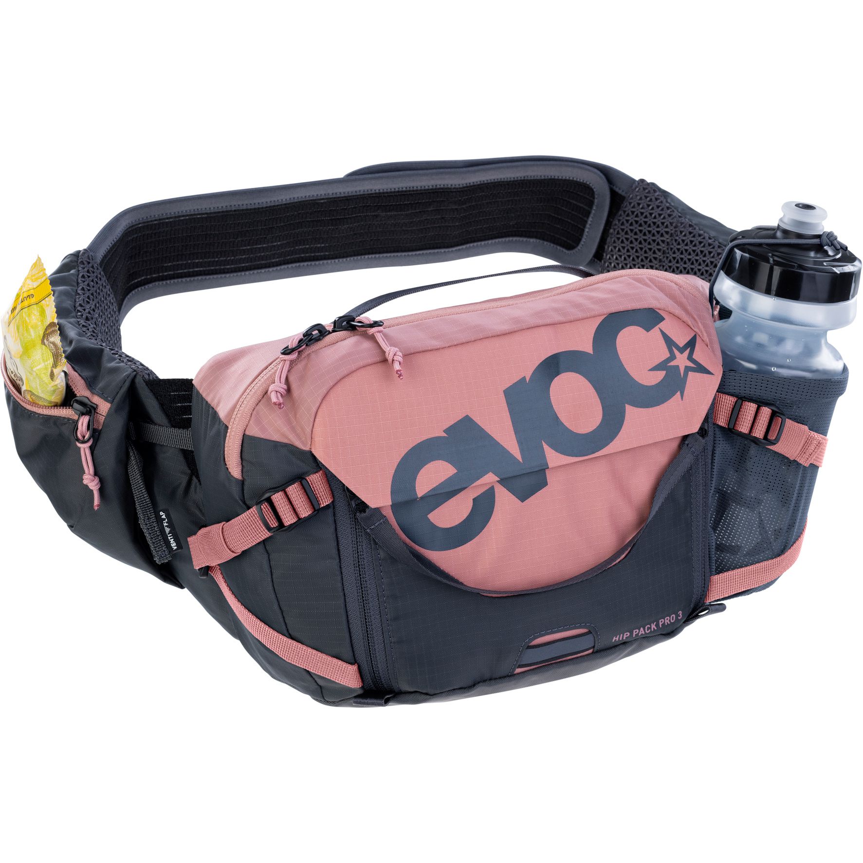 HIP PACK PRO 3L, Hüfttasche / dusty pink/carbon grey