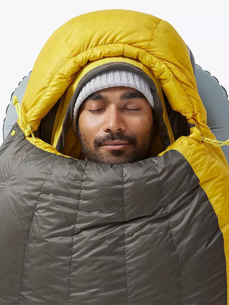 SPARK Ultralight Daunen- Schlafsack / grau / -1°, Long