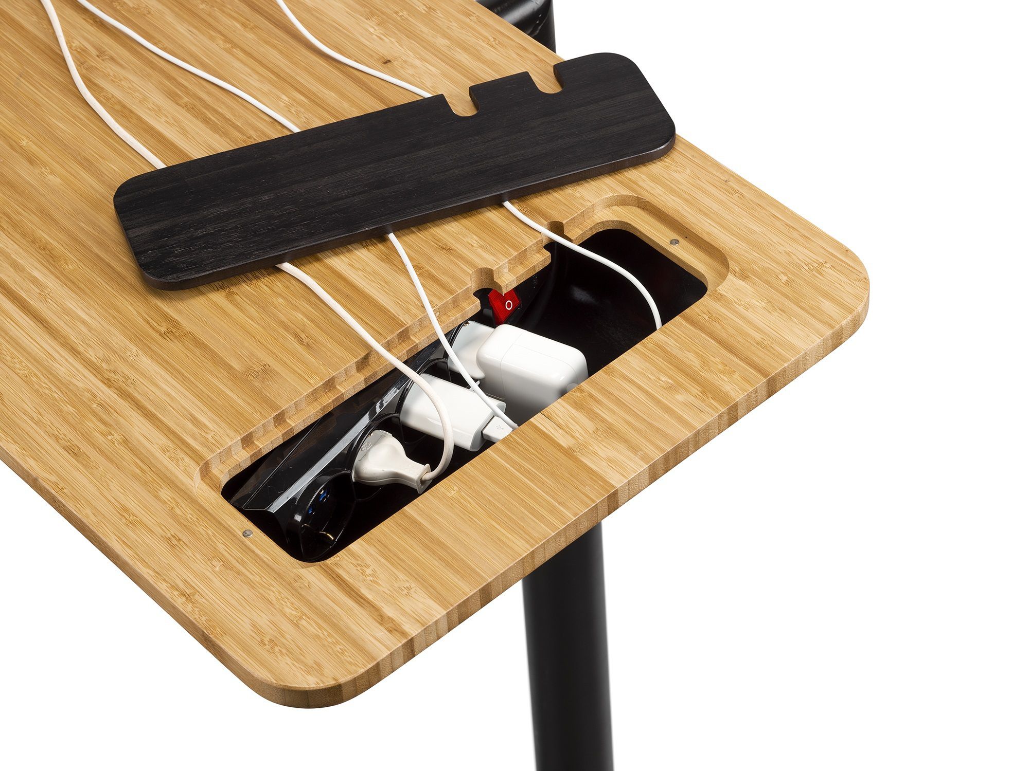 Training Desk / schwarz-braun