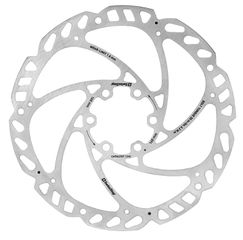 CATALYST ONE Bremsscheibe 6-Loch / silber / 160mm