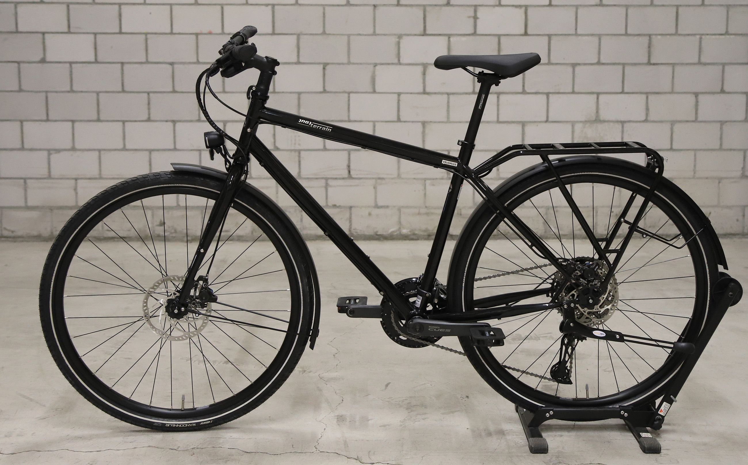 AMBER ROAD SELECT 3.1 Tourenvelo / schwarz glänzend / L