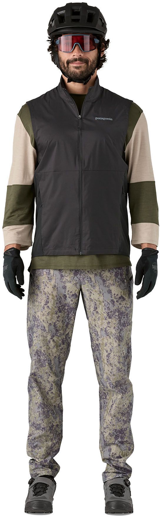 TRAIL CRAFT Herren-Windweste / black / L