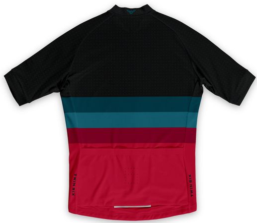 THE SOLOIST Herren-Kurzarmtrikot / black/red / L