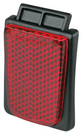 Reflektor hinten / schwarz