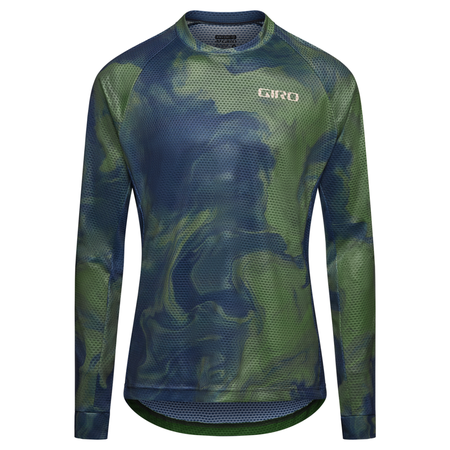 M Roust LS Jersey / hedge green cosmic / S