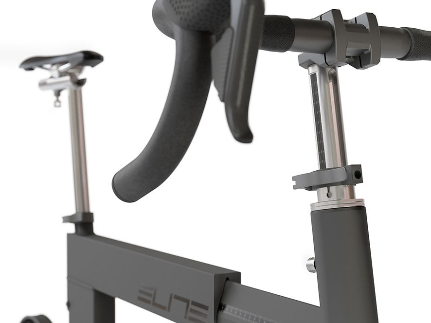 Square verstellbarer Rahmen / schwarz-grau