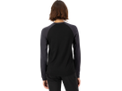TARN Damen-Merino-Langarmshirt / black/9 iron / S