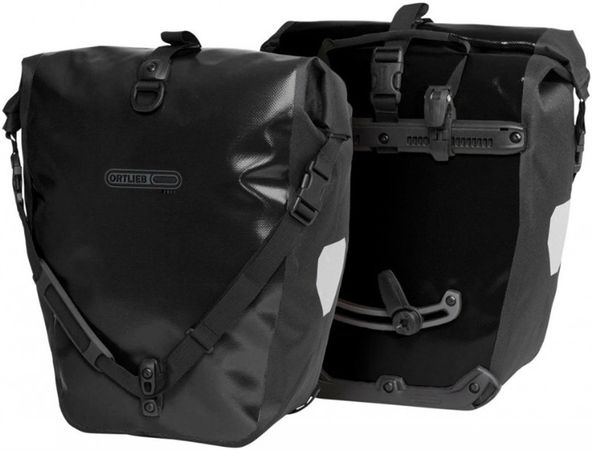 BACK-ROLLER FREE Hinterradtaschen (Duo) / black / 2 x 20 L