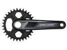 DEORE M6100 1x12, 142/148mm, Holowtech II Kurbel / schwarz / 175mm / 30 Zähne