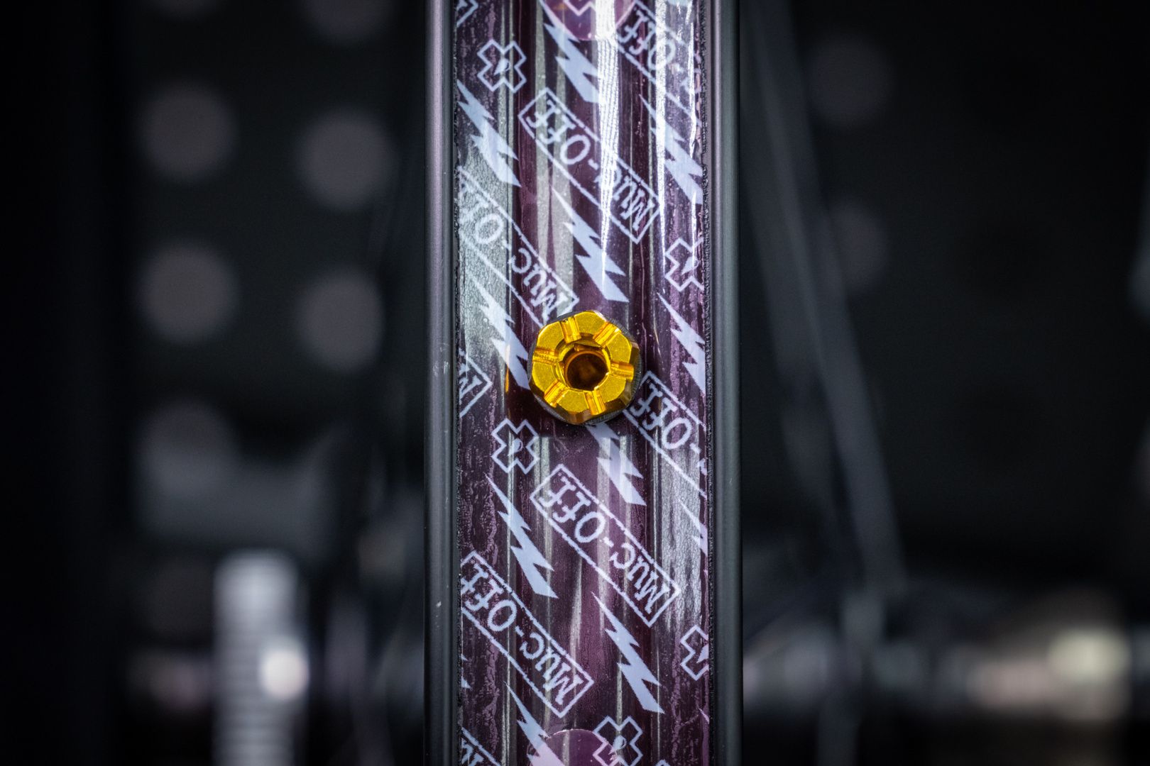 V2 Tubeless Ventil Kit / Gold / 44 mm