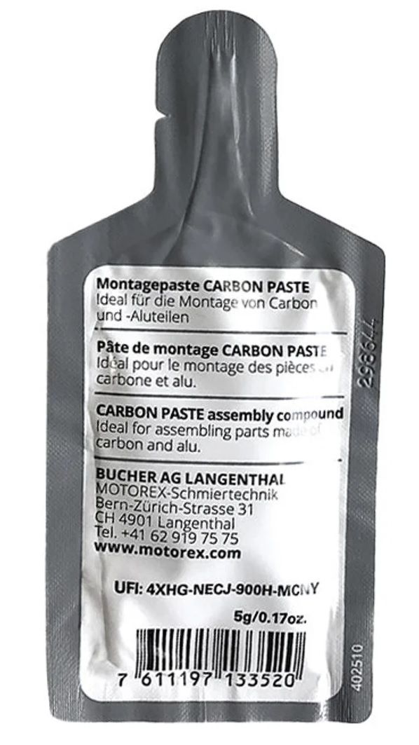Motorex Carbon Grease Montagepaste Beutel 5 g