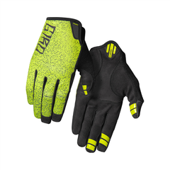 DND II Unisex-Langfingerhandschuhe / lime breakdown / S