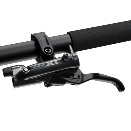 XT M8200 2-Kolben-Scheibenbrems-Set / schwarz / vorne